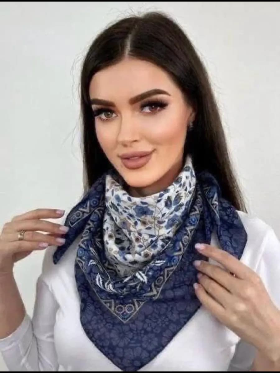 Платок из хлопка