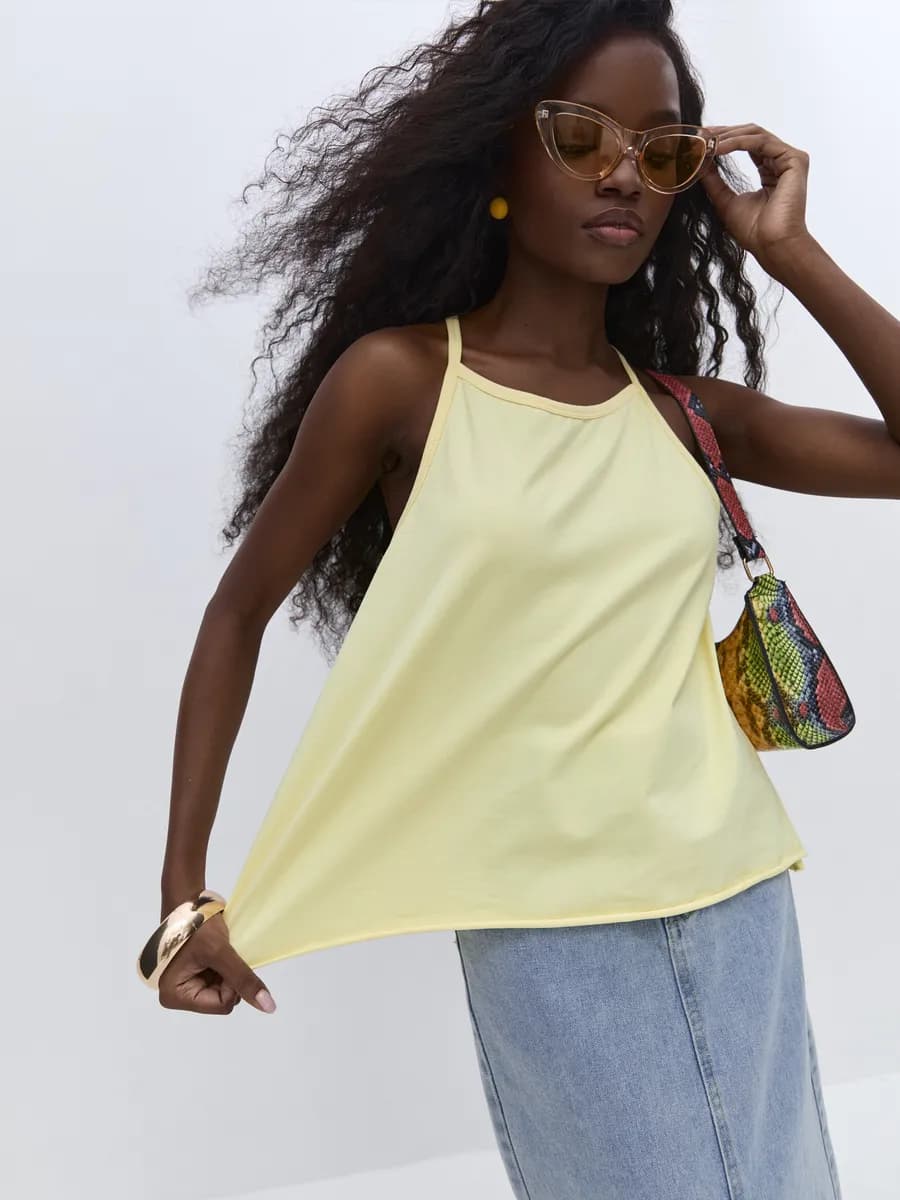 Майка летняя свободная