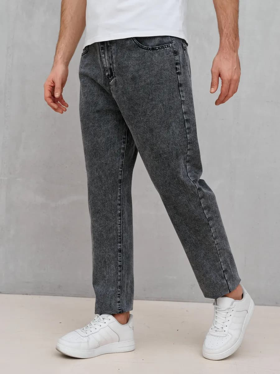 Джинсы мужские прямые классические бананы