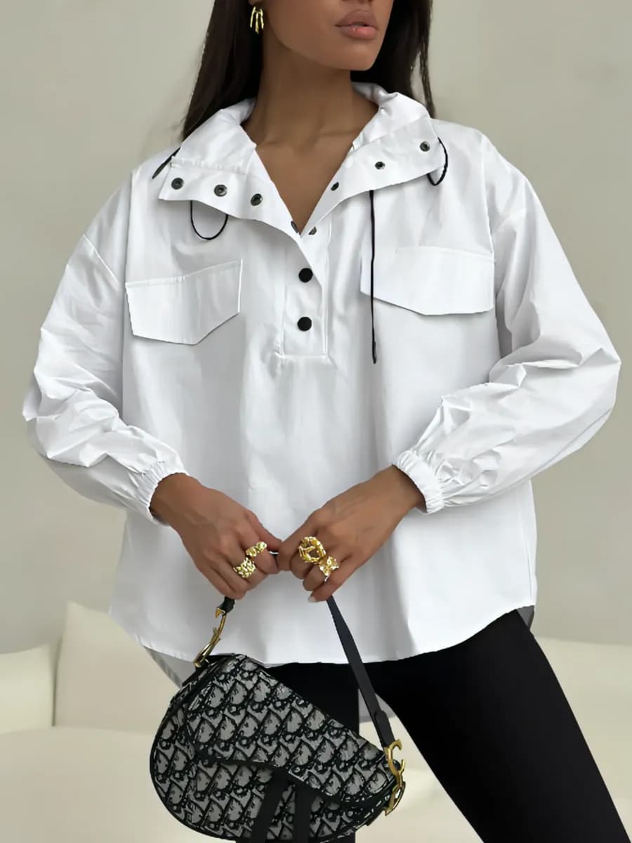 Рубашка хлопок оверсайз новогодняя нарядная