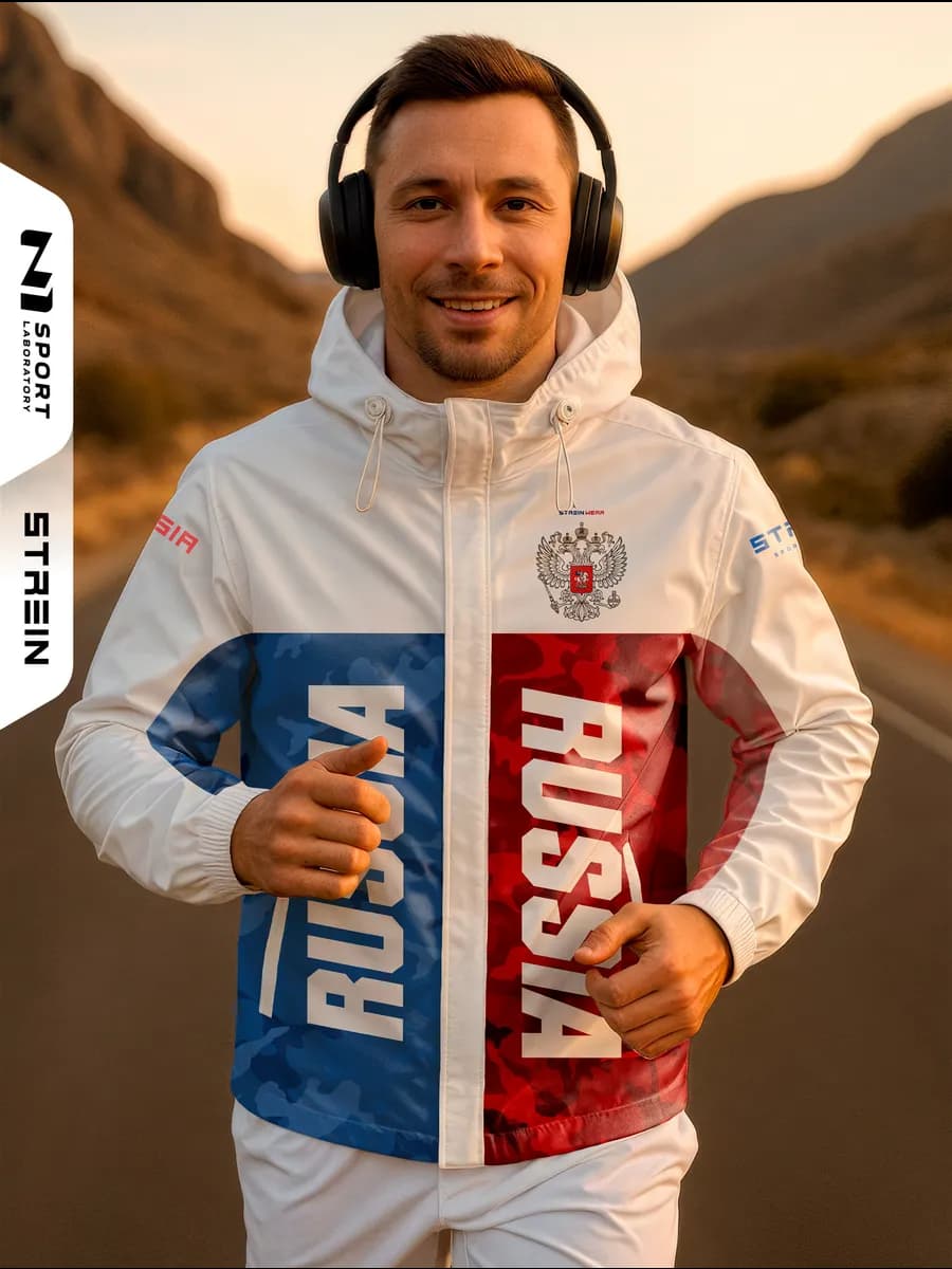 Спортивная ветровка для бега, куртка осенняя