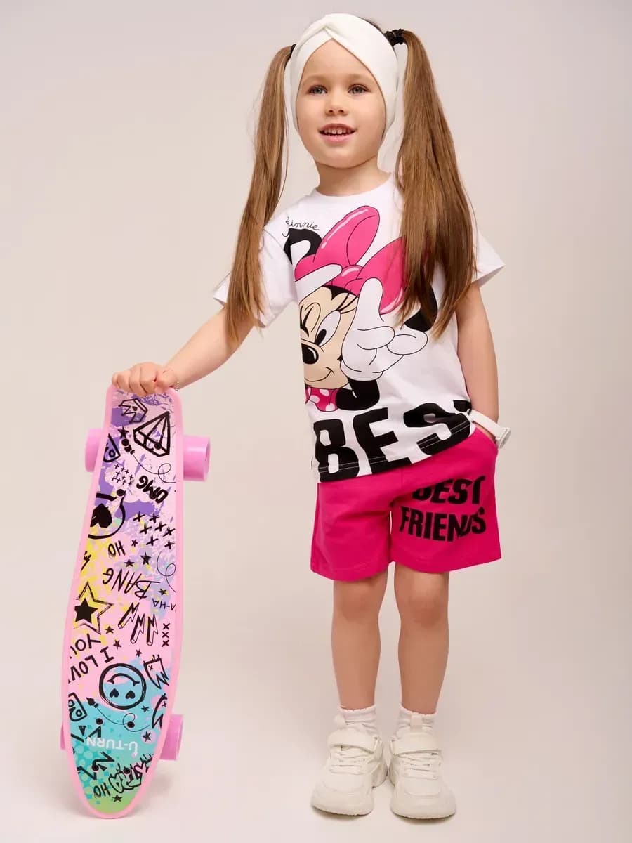 Детский костюм шорты и футболка