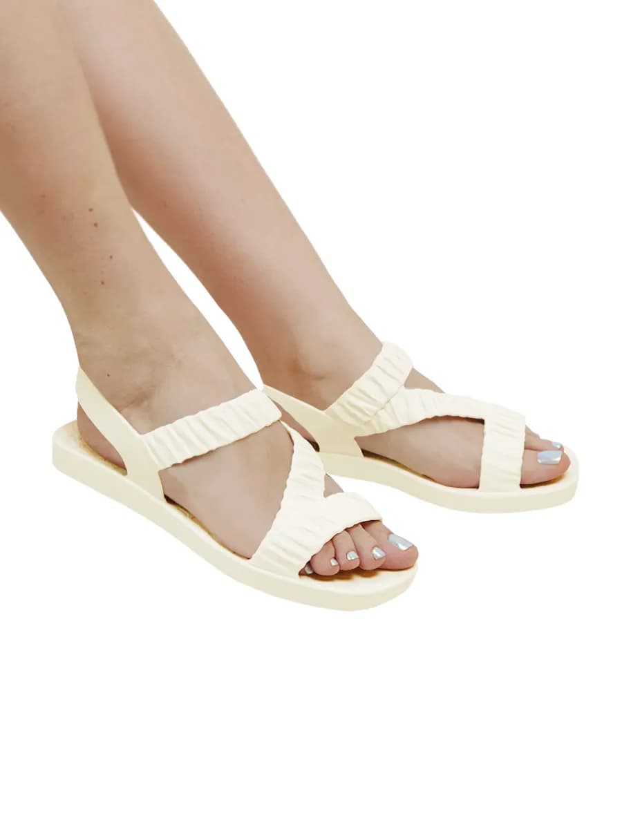 Резиновые тапочки пляжные шлепанцы для широкой стопы