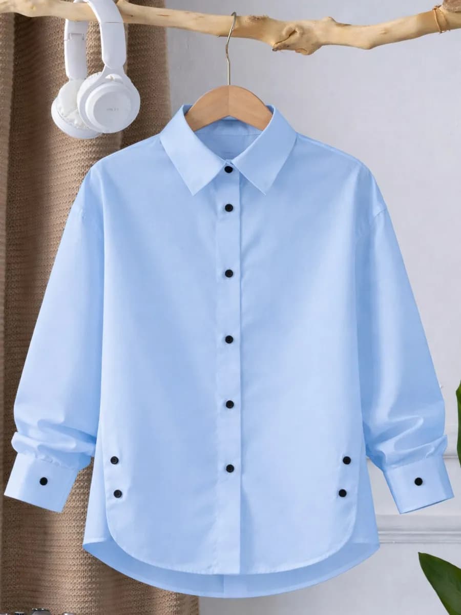 Рубашка школьная нарядная праздничная