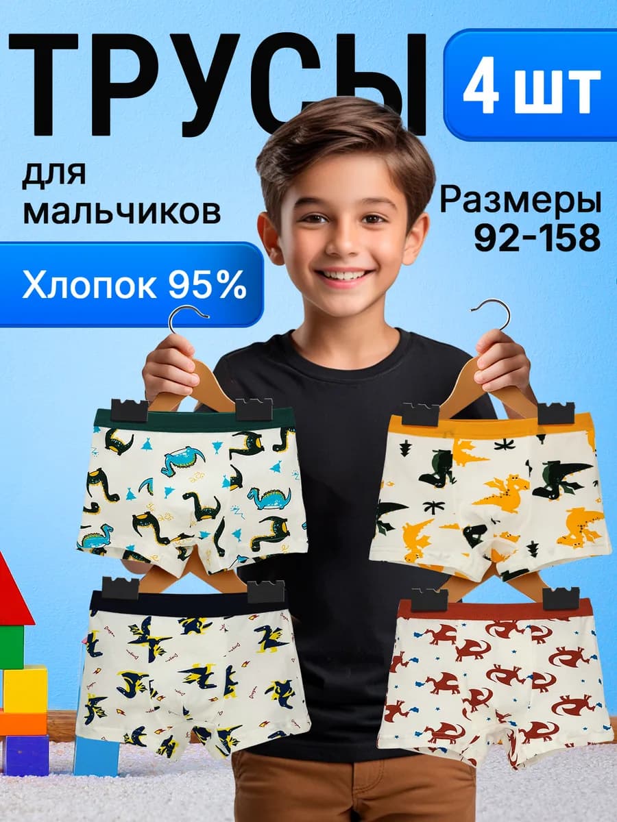 Набор трусов боксеров