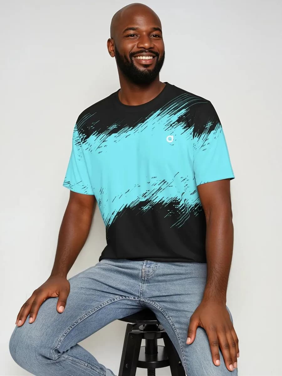 Футболка спортивная для фитнеса и тренировок