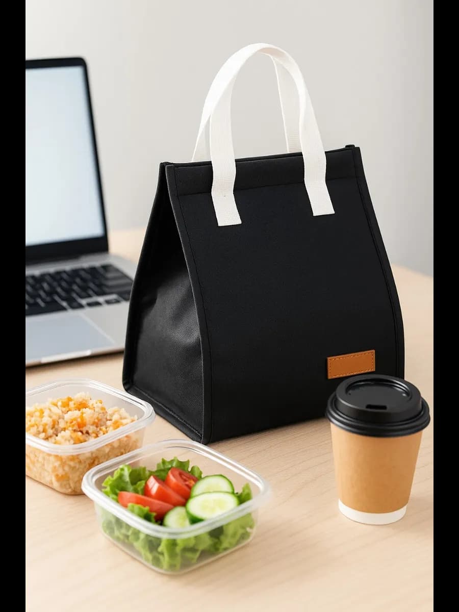 Термосумка для ланча и обеда черная