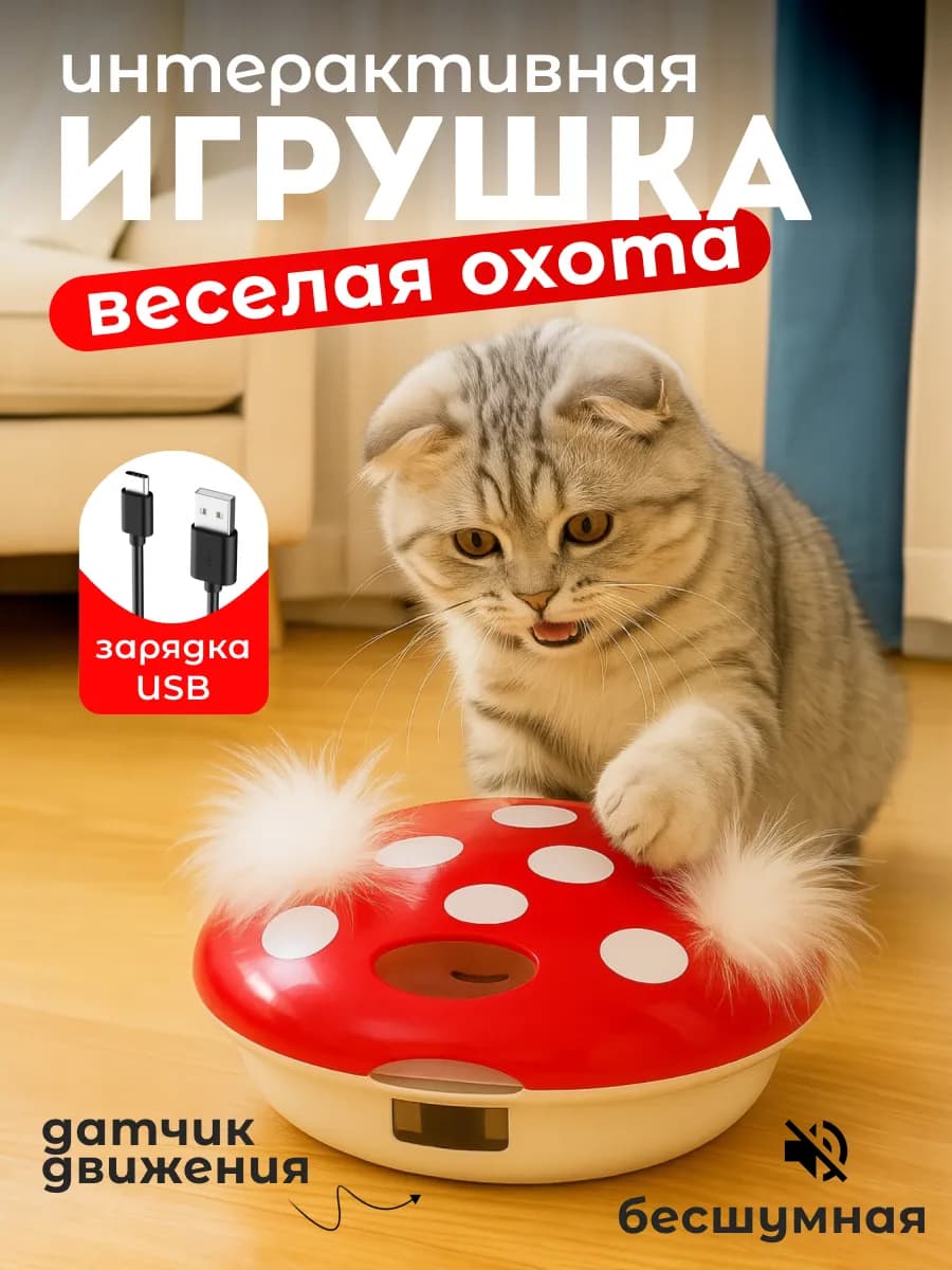 Интерактивная игрушка для кошек