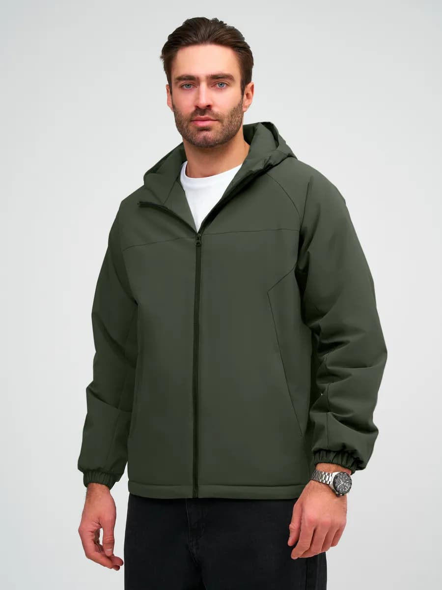 Куртка ветровка демисезонная с капюшоном