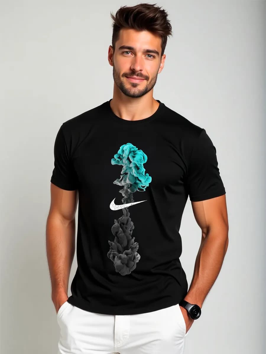 Футболка с принтом