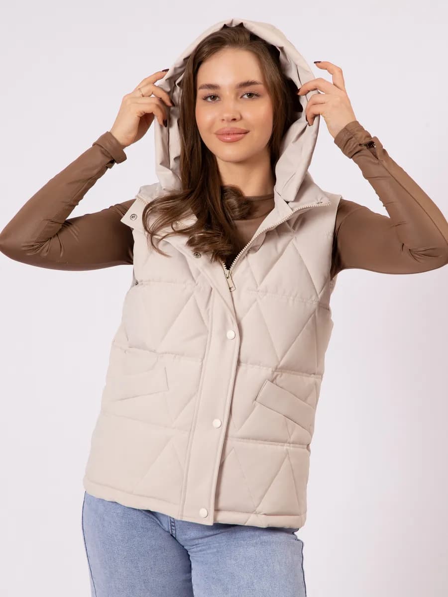 Жилет утепленный стеганный демисезонный