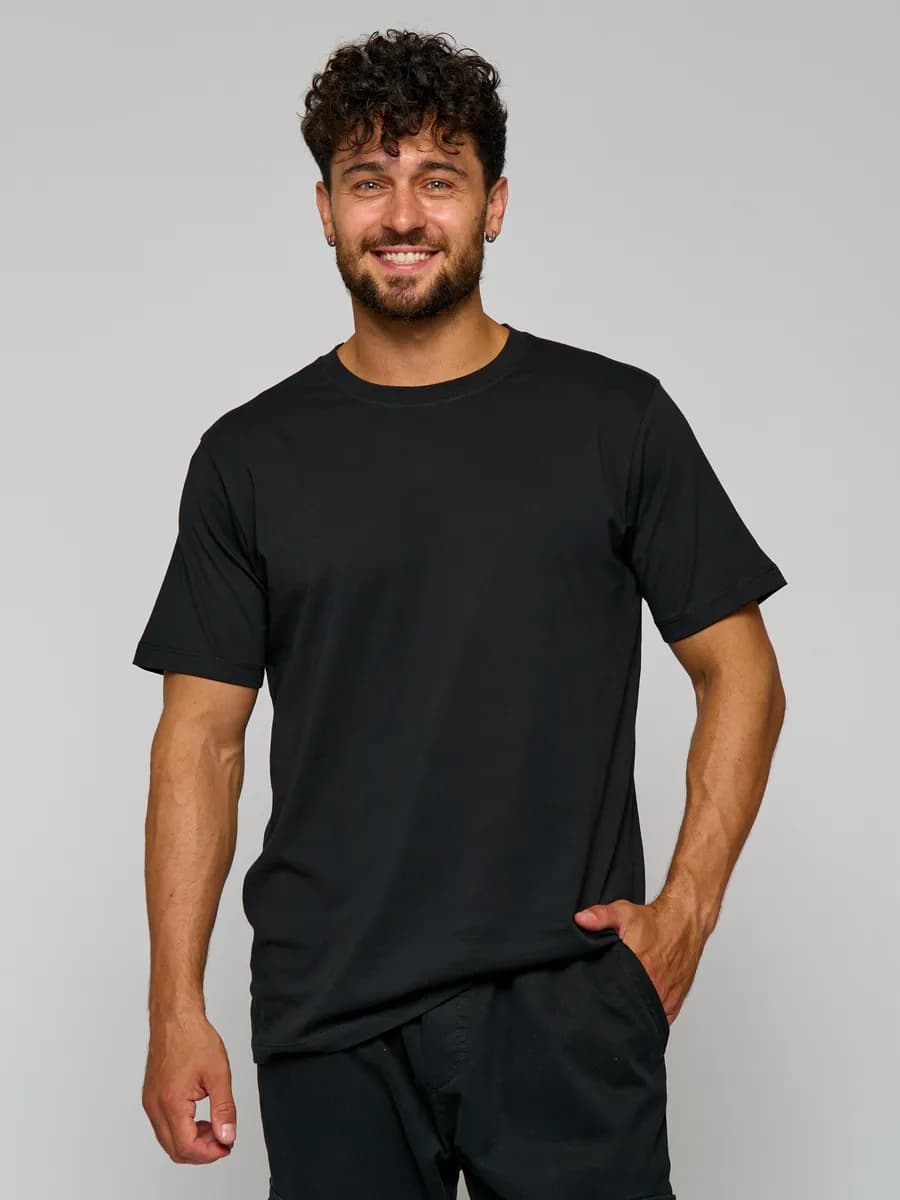 футболка однотонная базовая