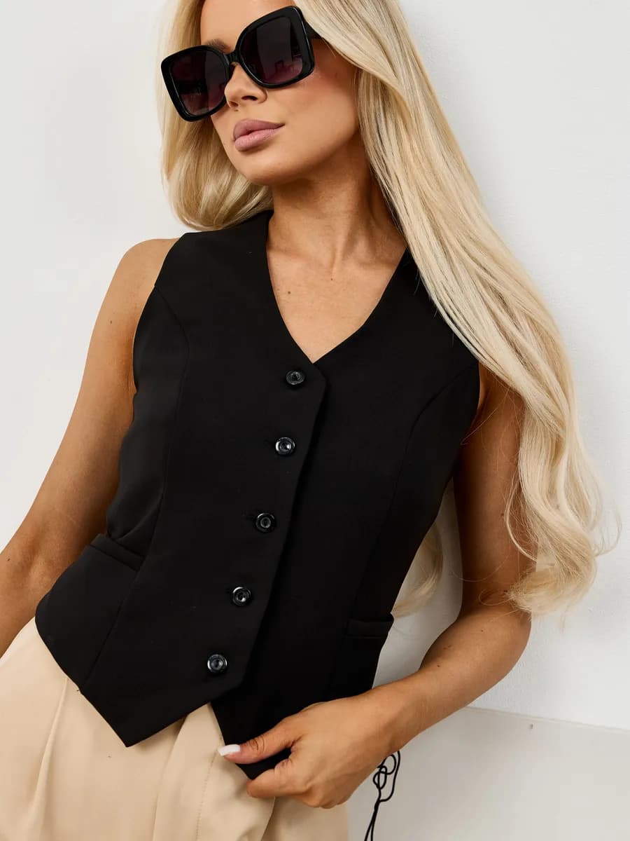 Жилет костюмный классический