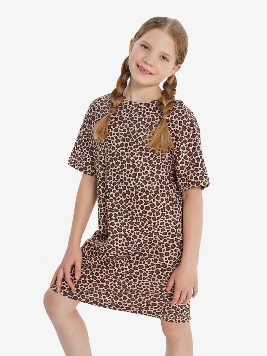 Платье для девочек оверсайз