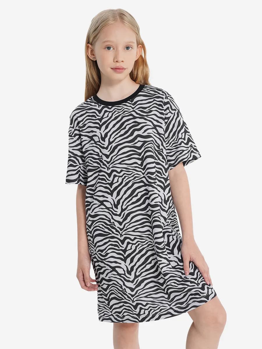 Платье для девочек оверсайз