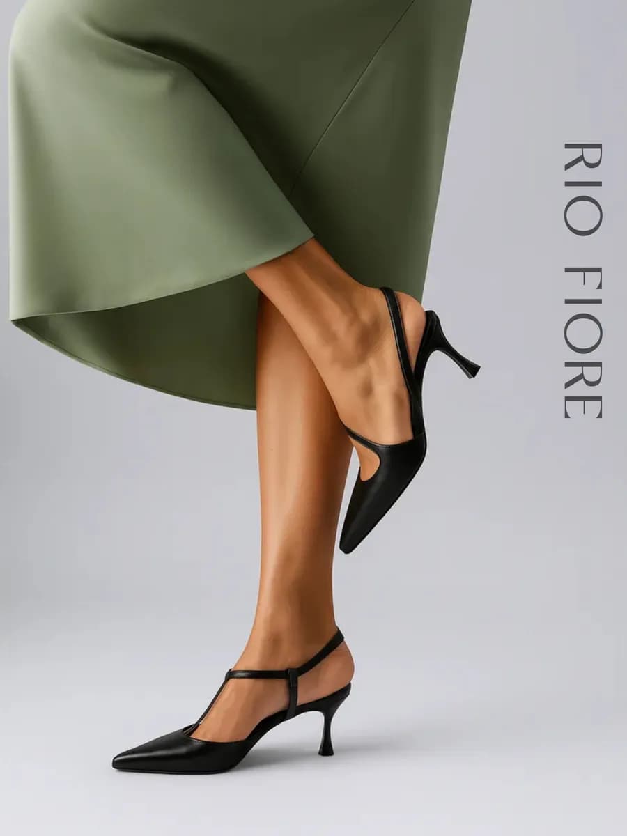 Туфли на каблуке шпильке слингбэки вечерние