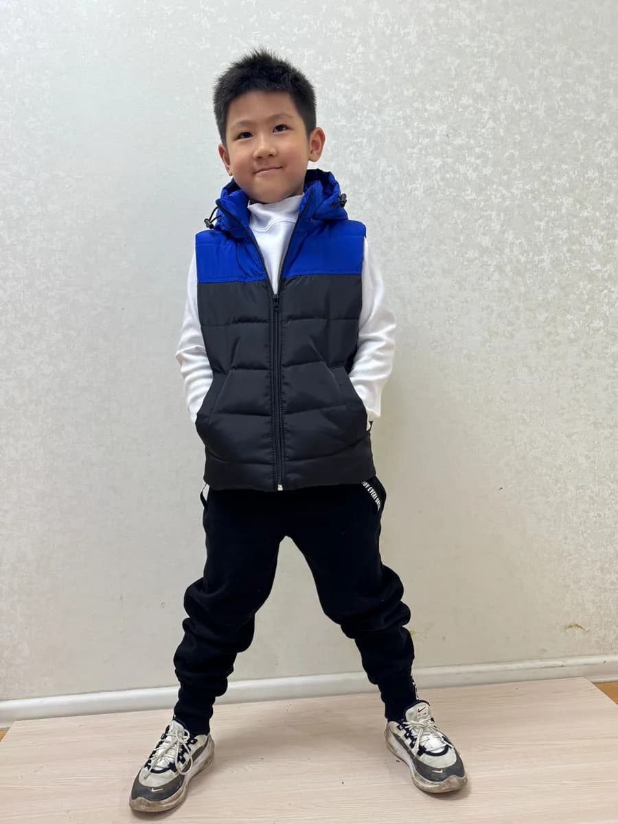 Жилет утепленный для подростка