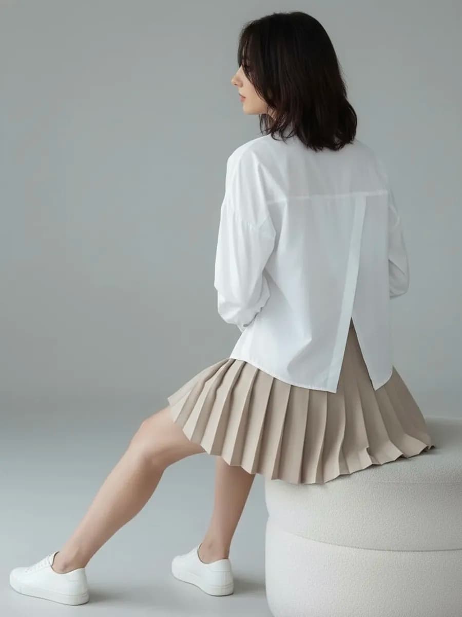 Рубашка хлопковая подростковая