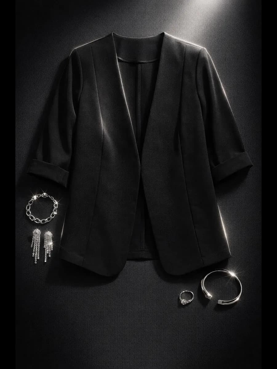 Пиджак женский офисный приталенный