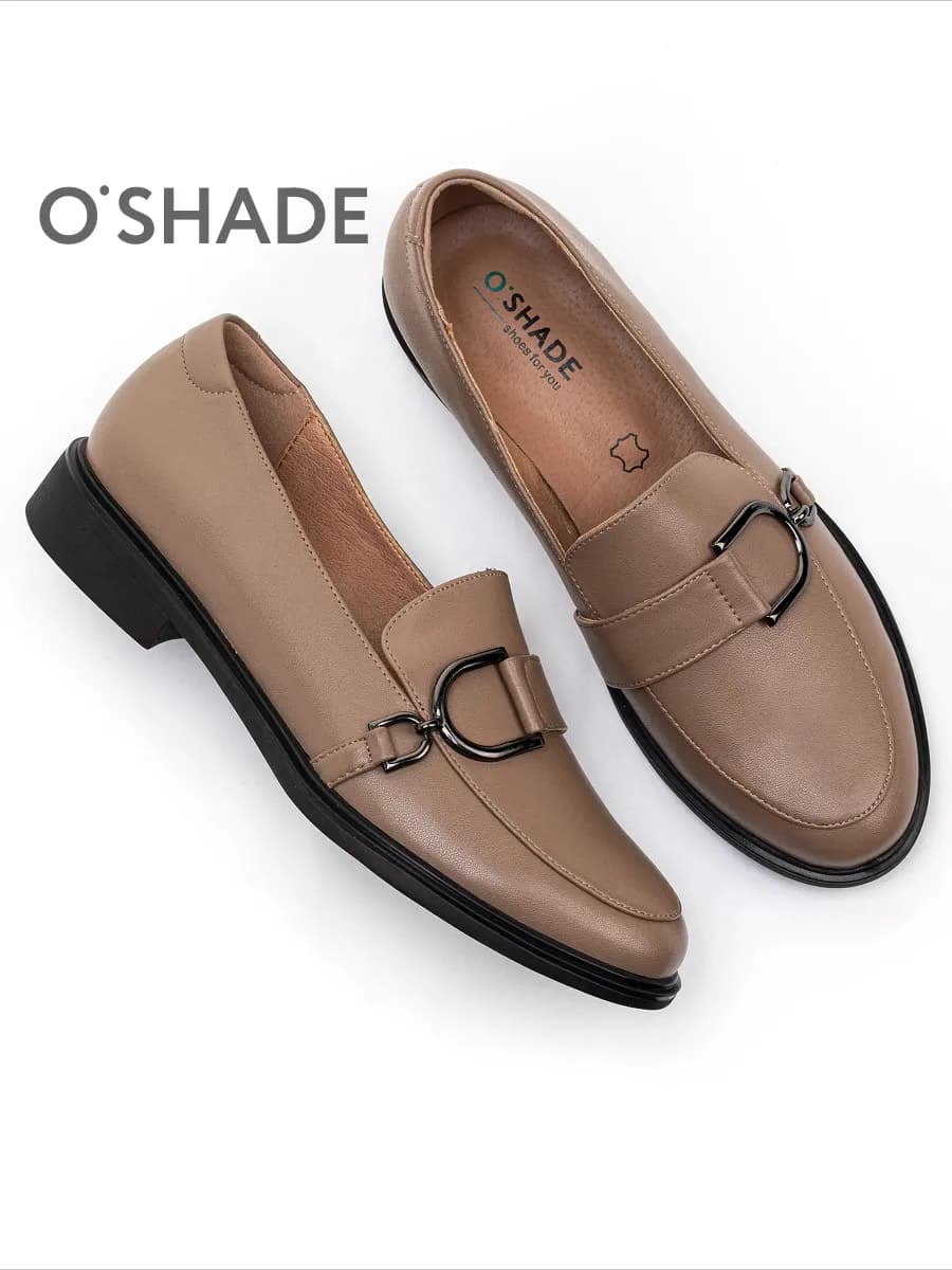 Лоферы женские натуральная кожа