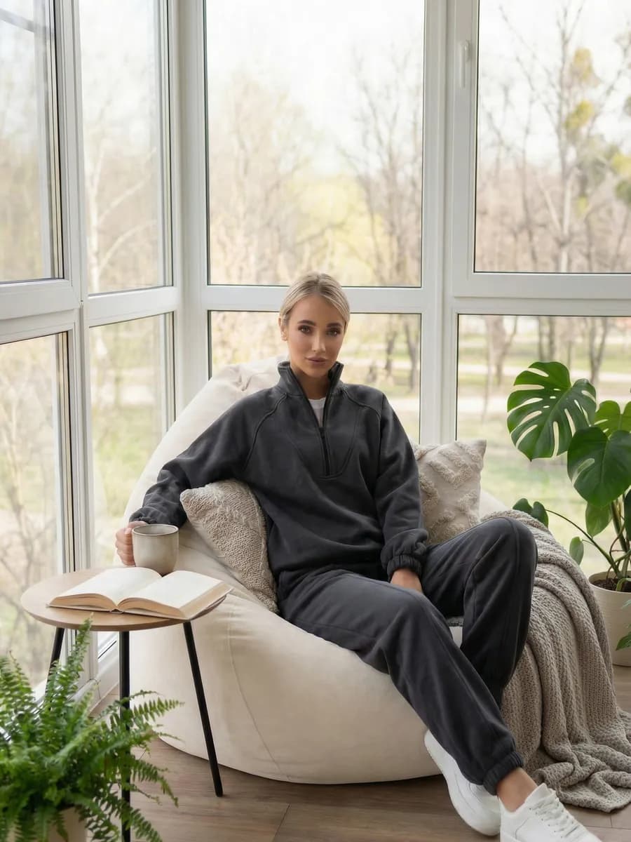 Спортивный костюм женский с начесом барашек