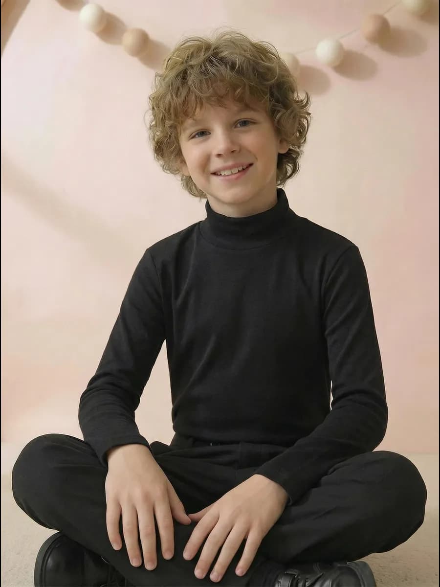 Водолазка школьная с высоким горлом