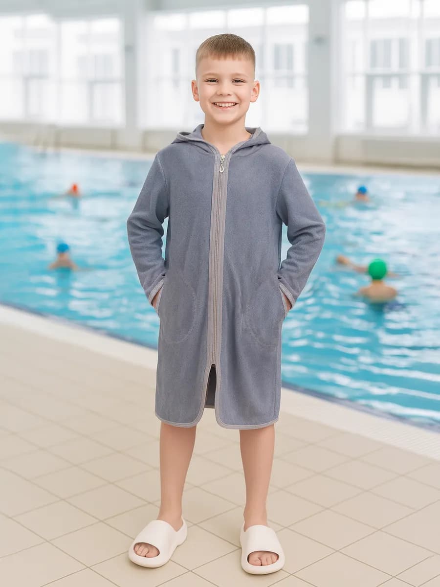 Халат махровый детский