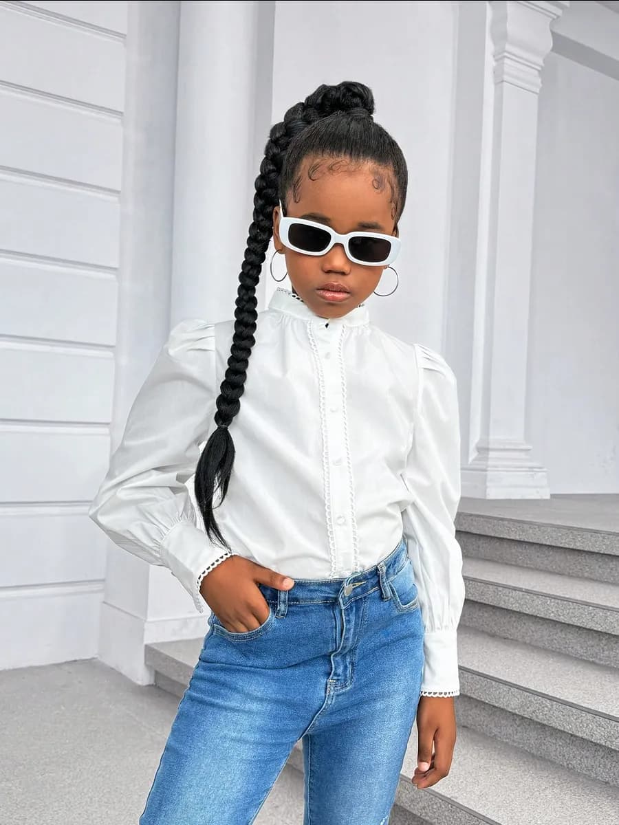 Блузка школьная нарядная