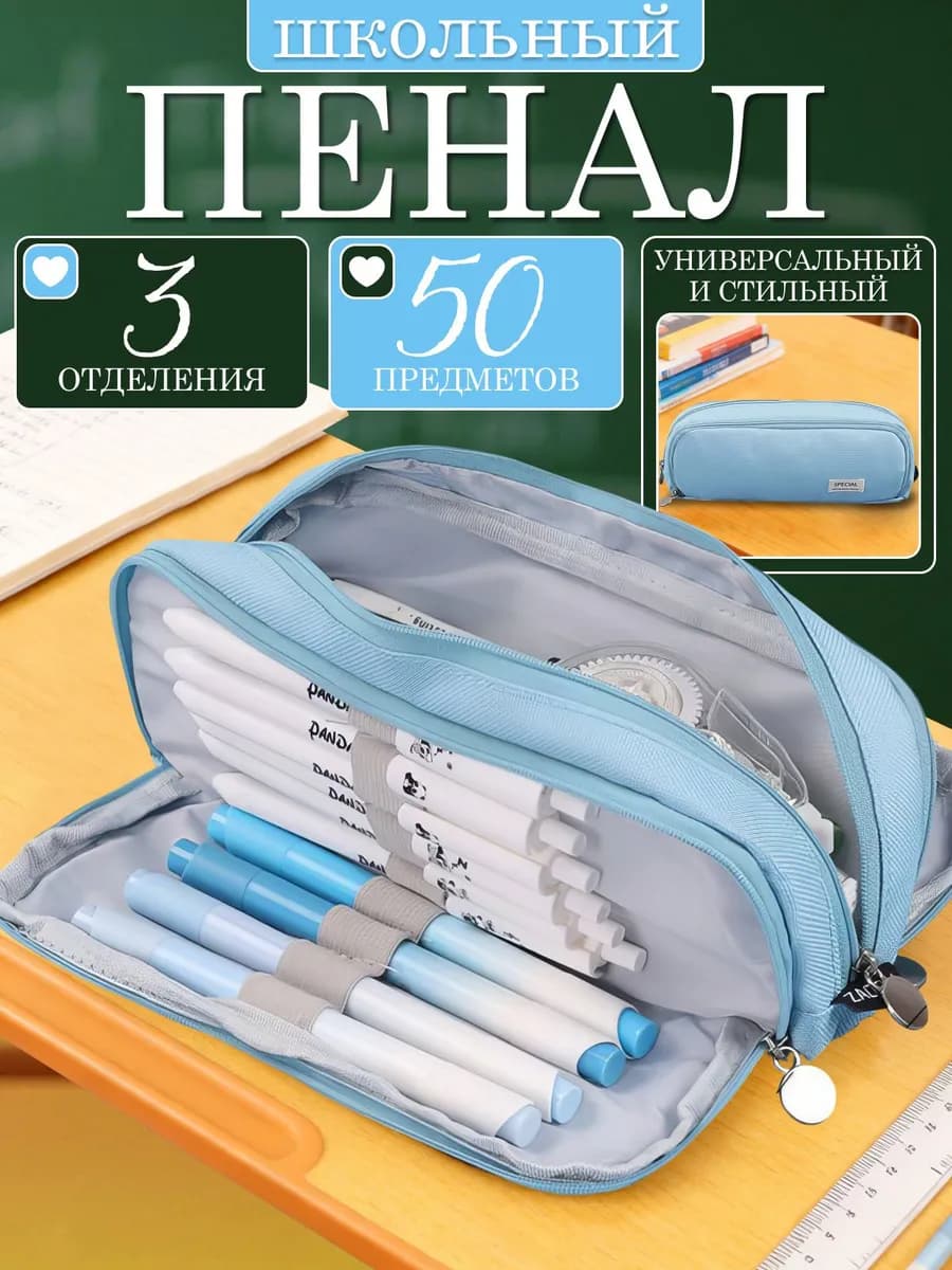 Пенал школьный подростковый