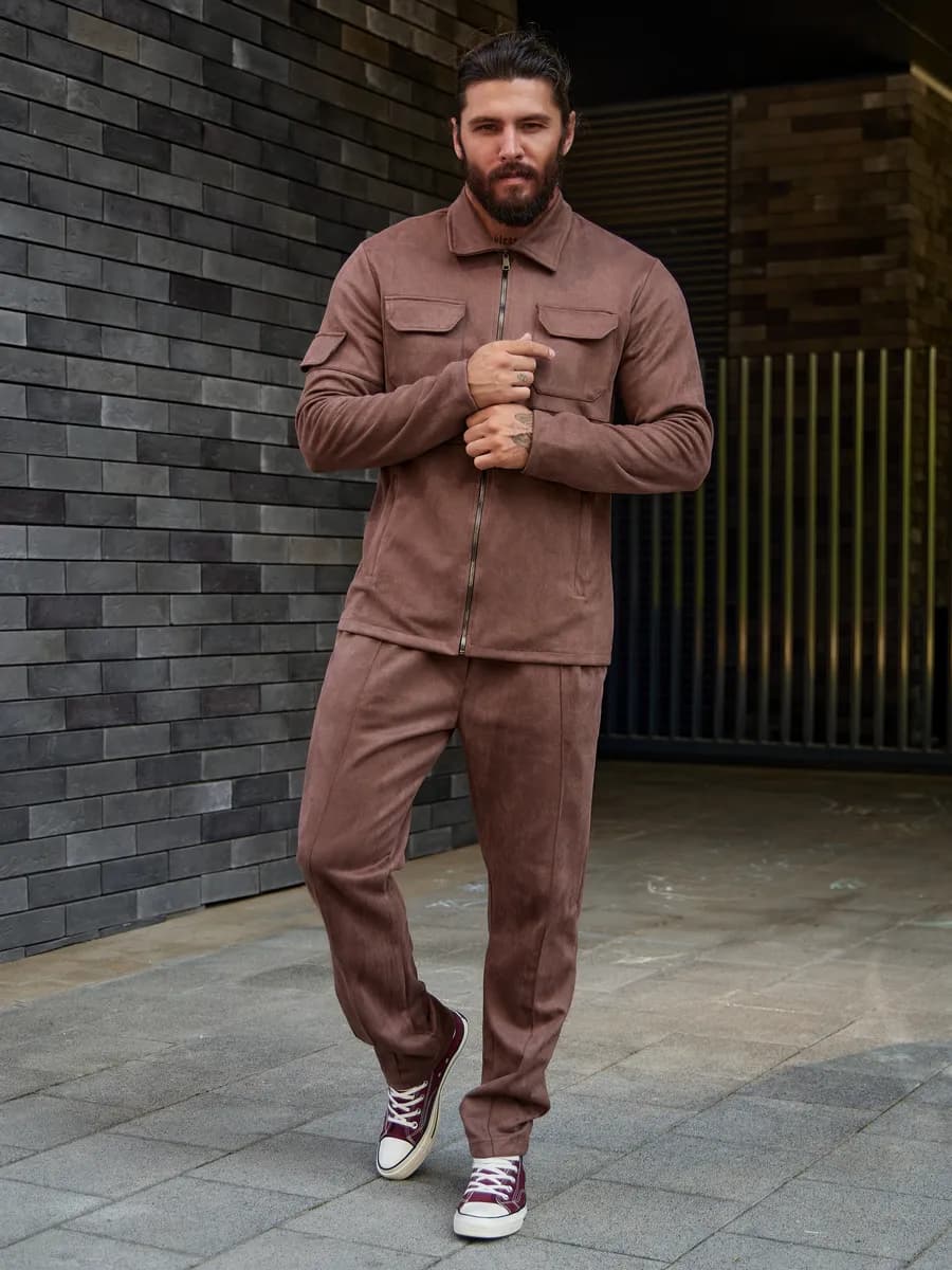 Костюм двойка old money спандекс