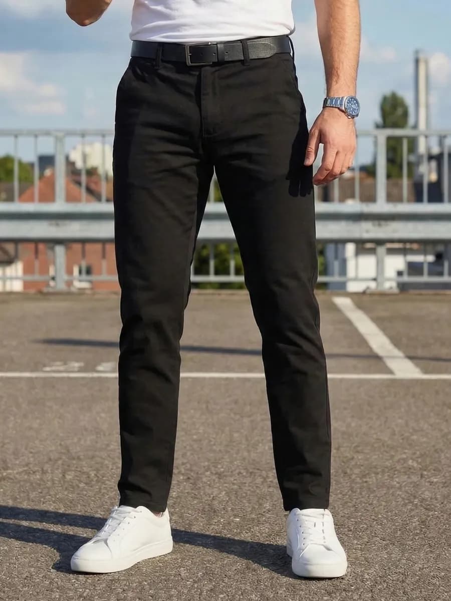 Брюки классические зауженные