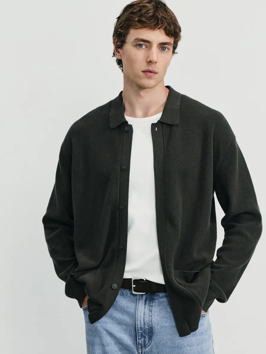 Кардиган из 100% хлопка