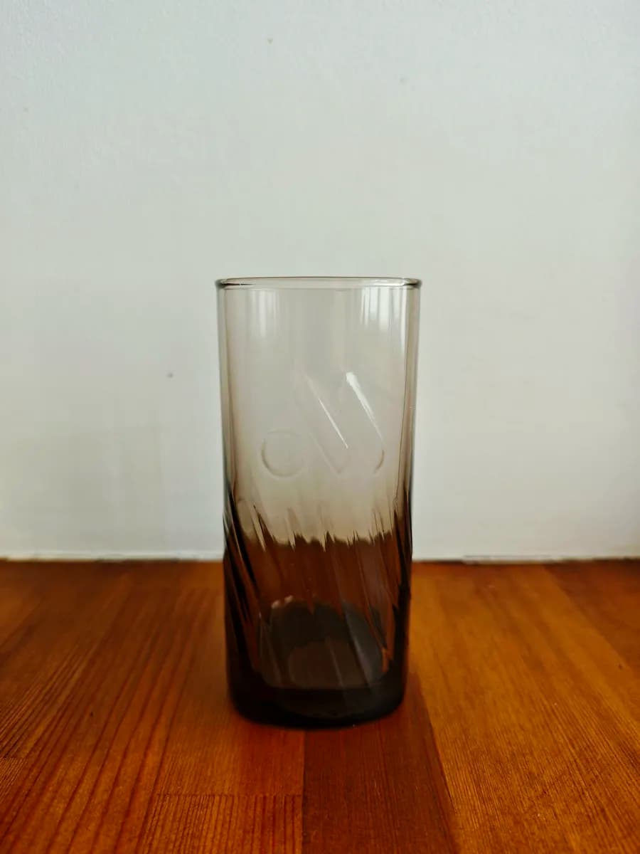 Стакан для газированных напитков коричневый