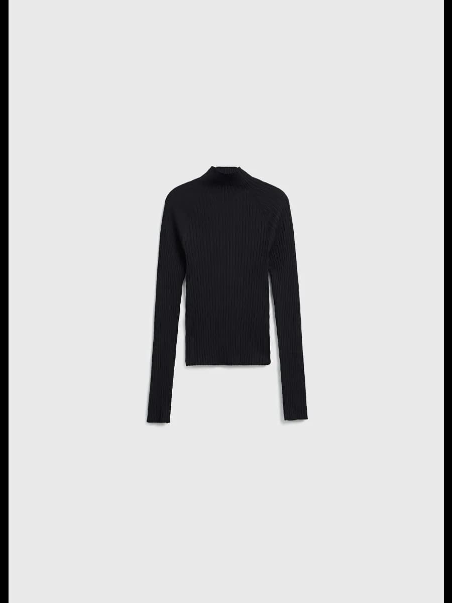 Вязаный джемпер водолазка для подростка