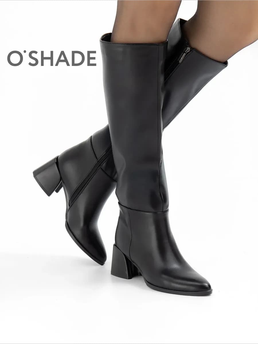 Сапоги высокие женские демисезонные