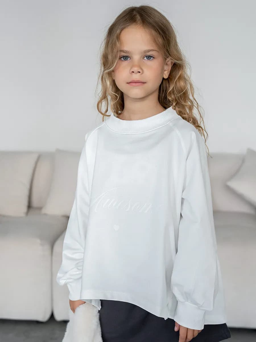 Свитшот для девочки осенний