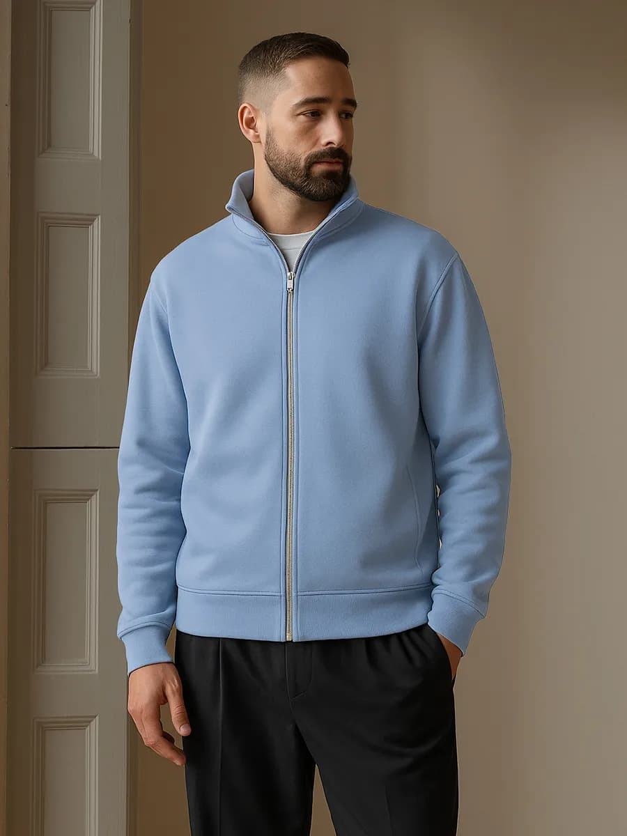 Толстовка мужская с начесом оверсайз