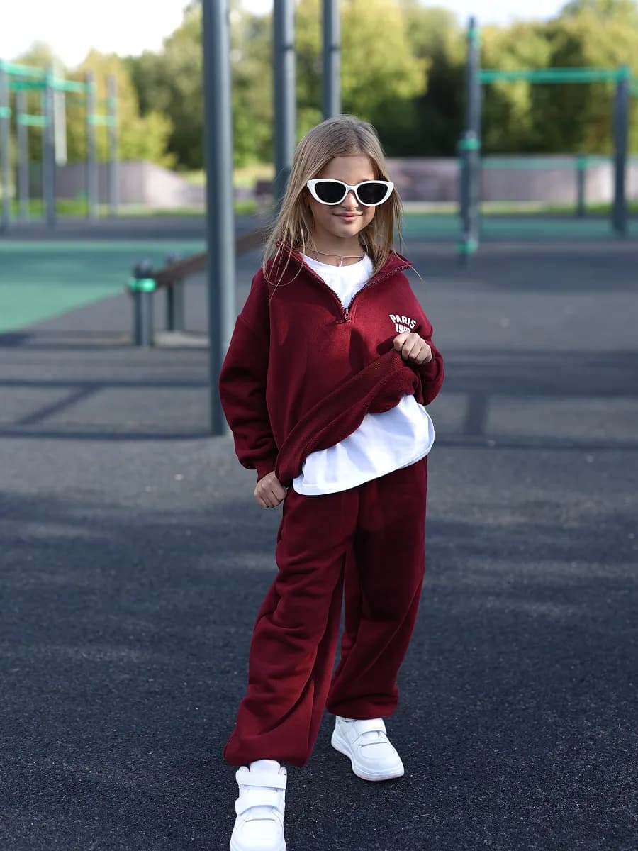 Спортивный костюм начес тонкий стриженный