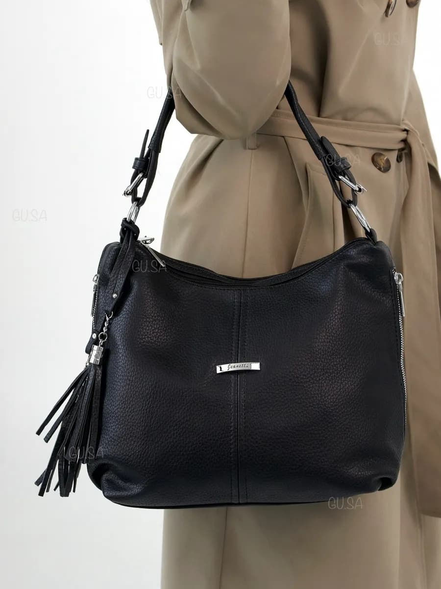 Сумка хобо небольшая мягкая