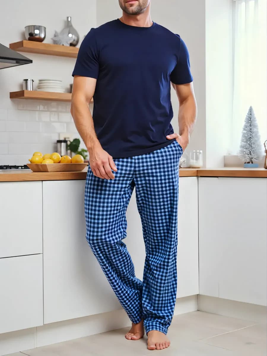 Домашний костюм пижама со штанами