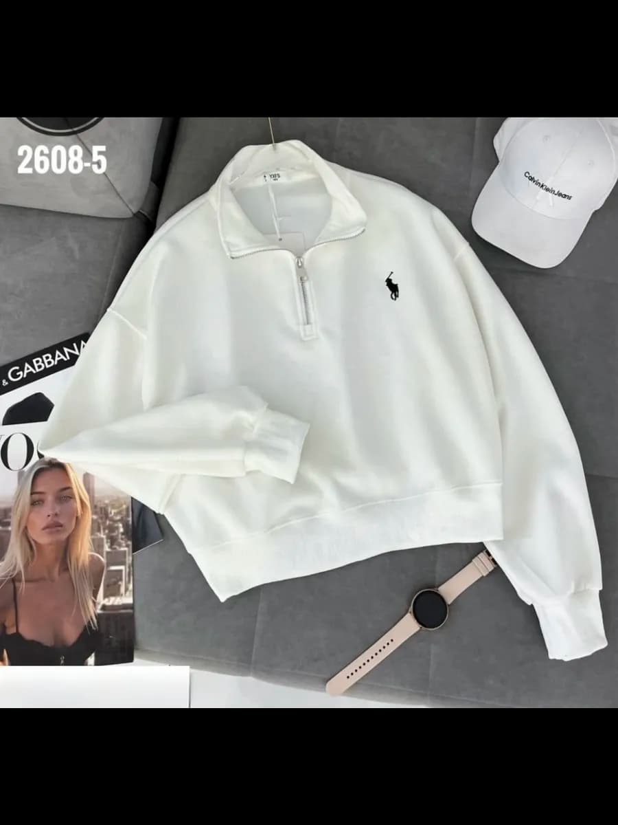 Свитшот на полузамке Polo