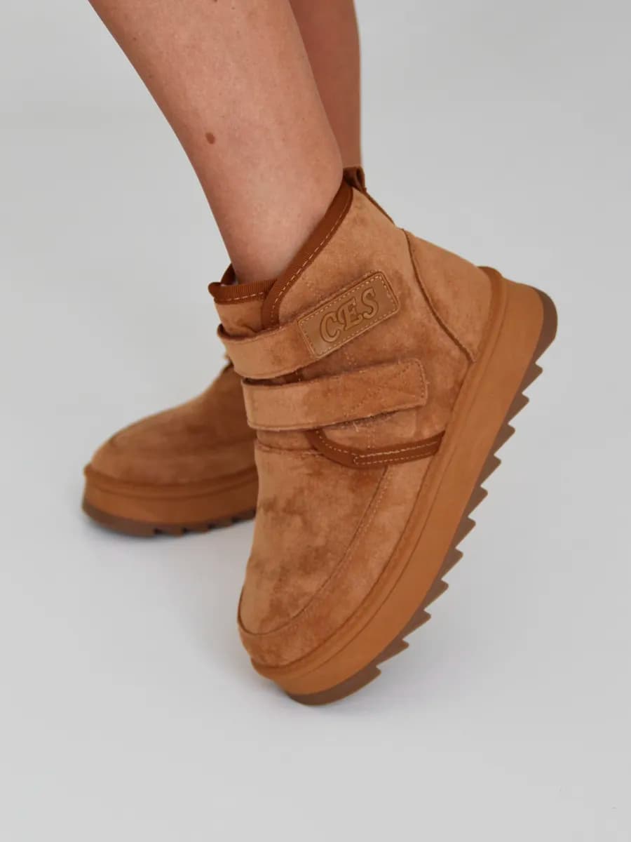 Угги зимние на липучках