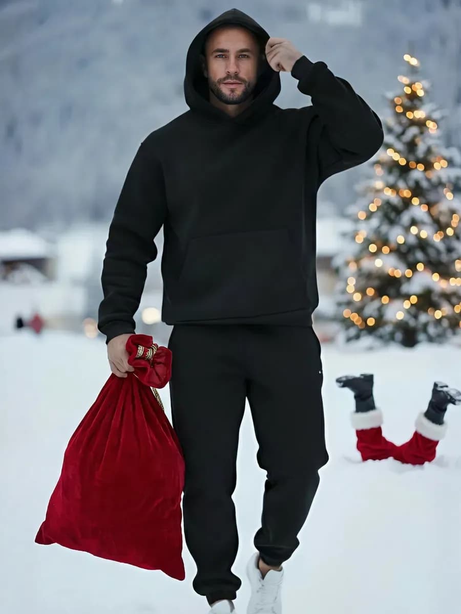 Спортивный костюм теплый с начесом