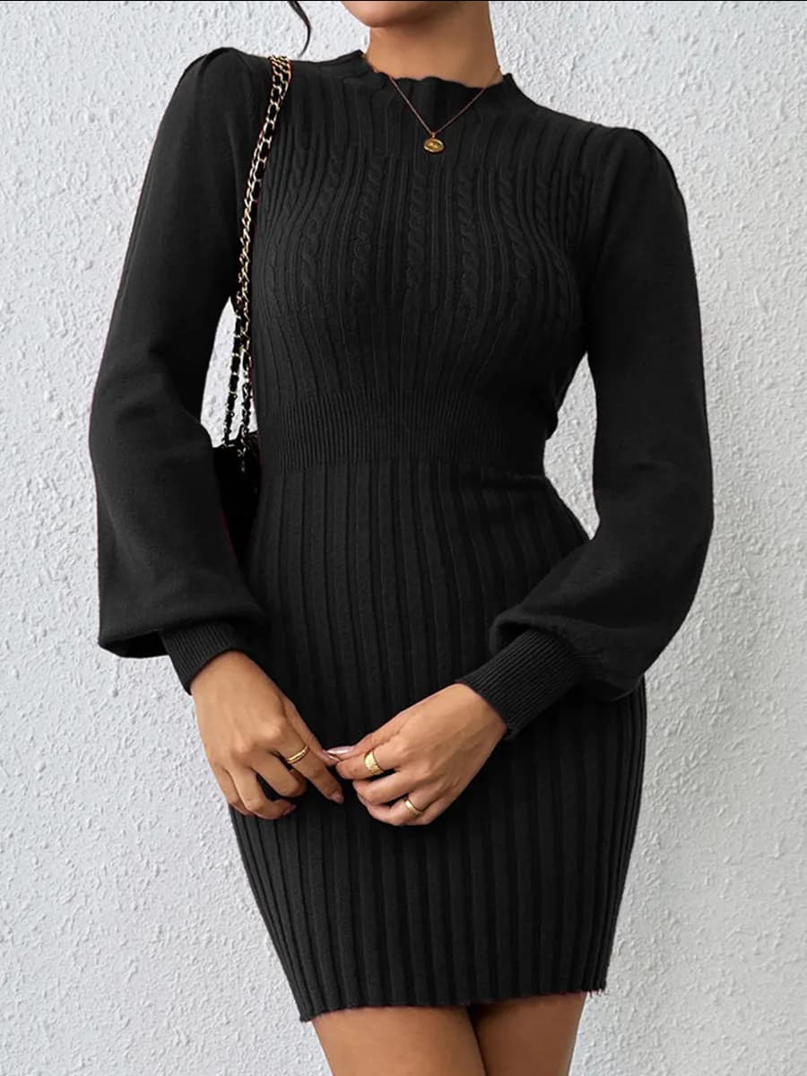 Платье теплое