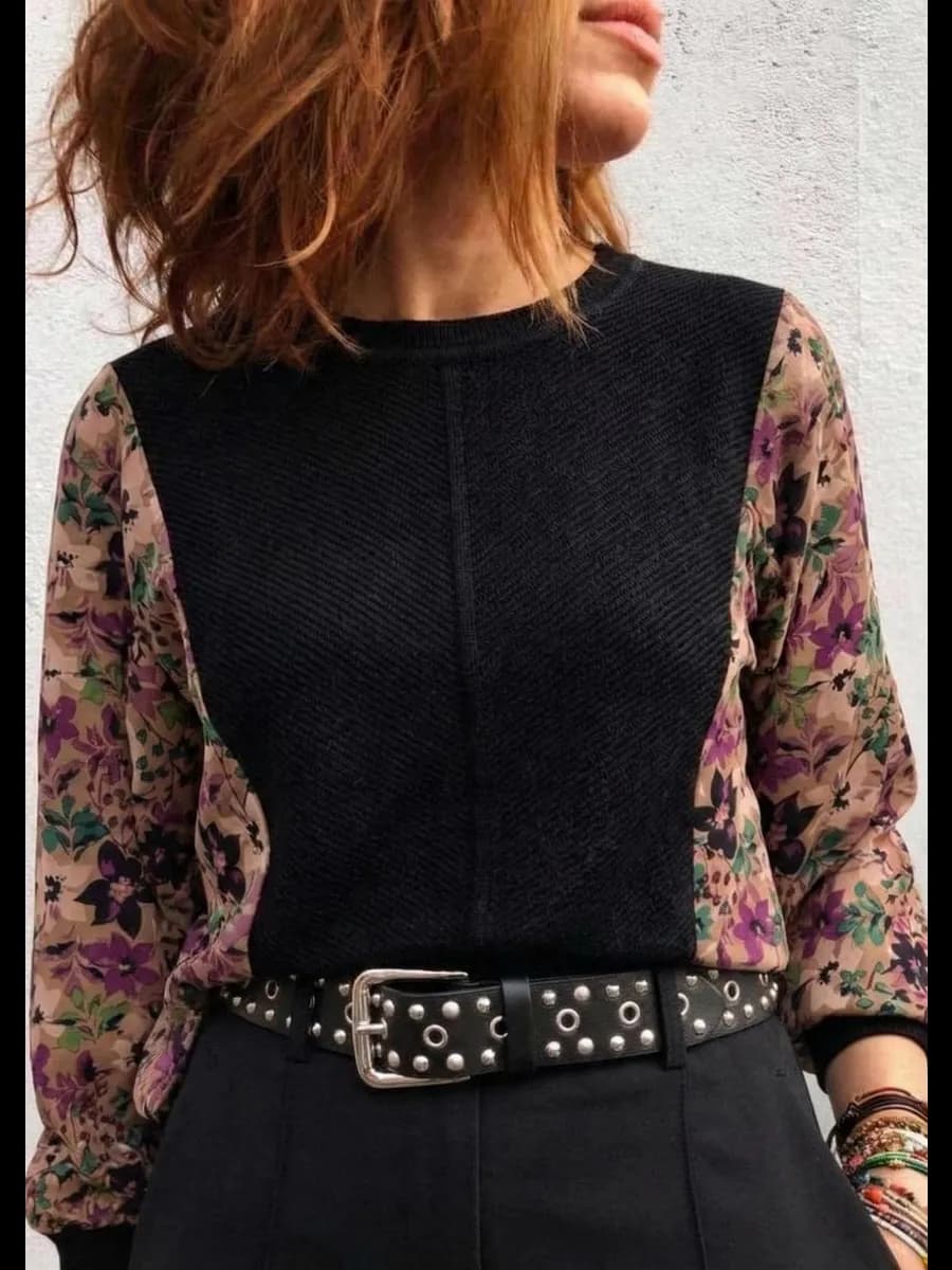 Джемпер нарядный большие размеры