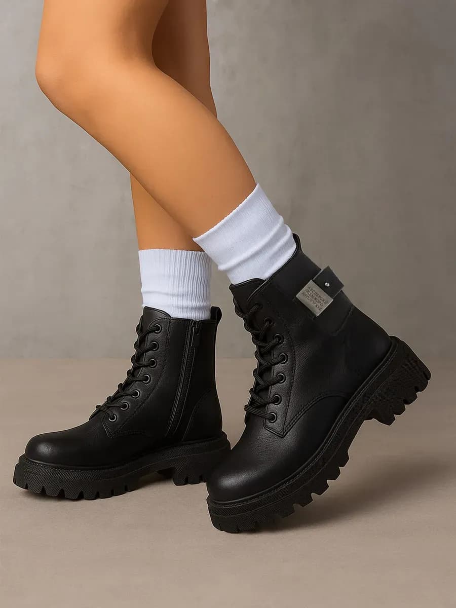 Ботинки демисезонные для девочки утепленные