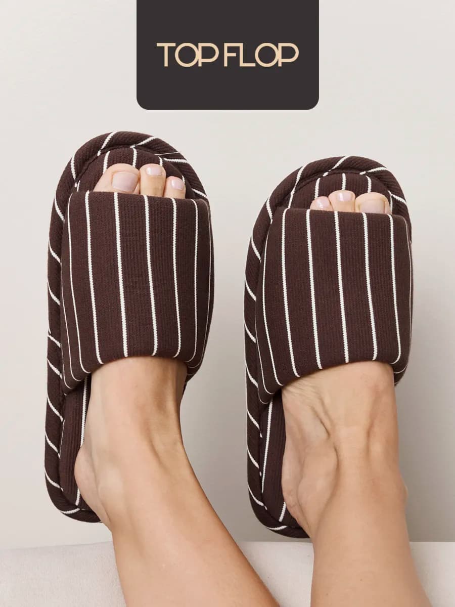 Тапочки домашние открытые