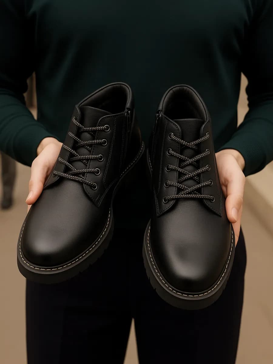 Ботинки зимние мужские