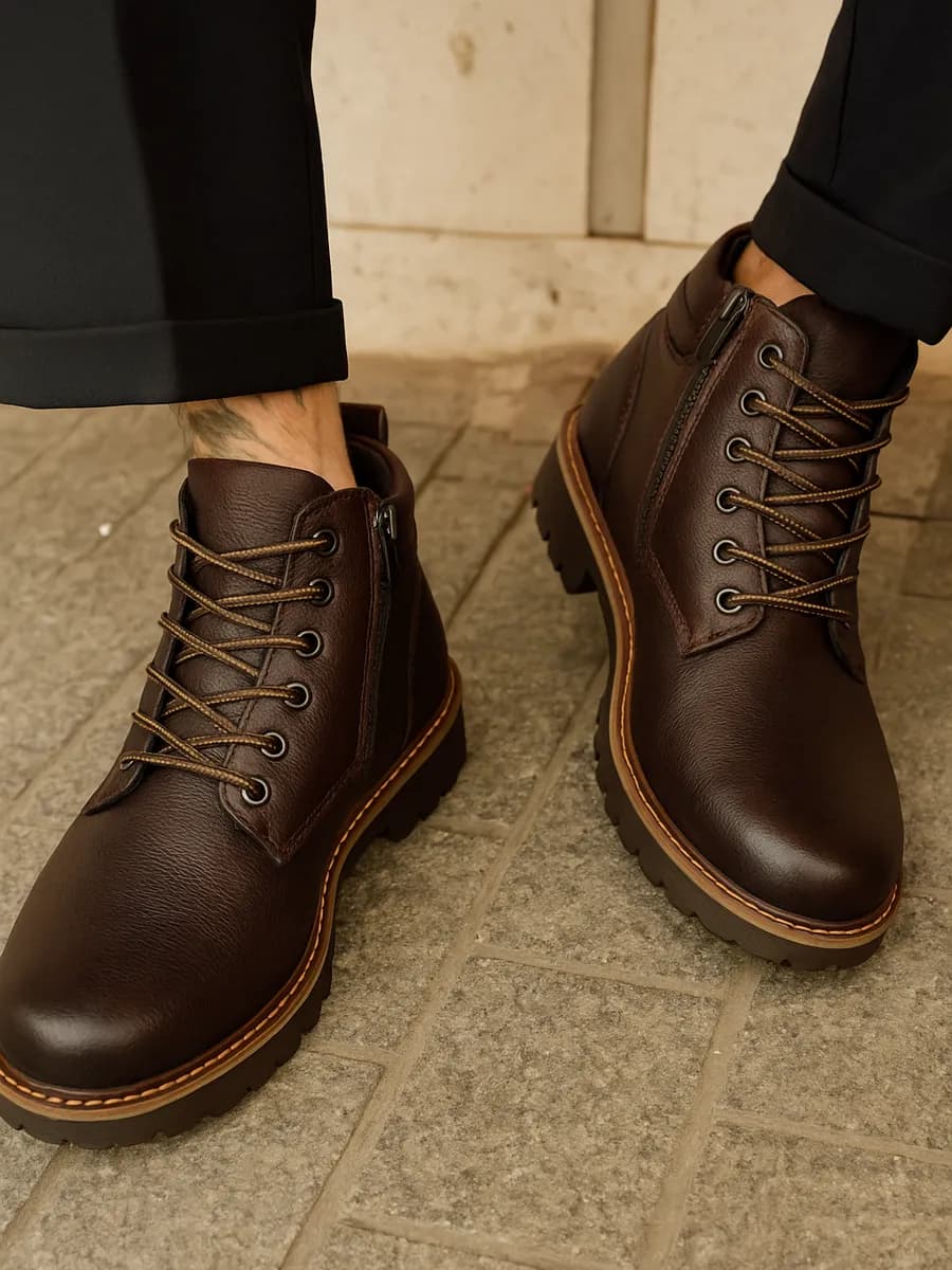 Зимние ботинки мужские