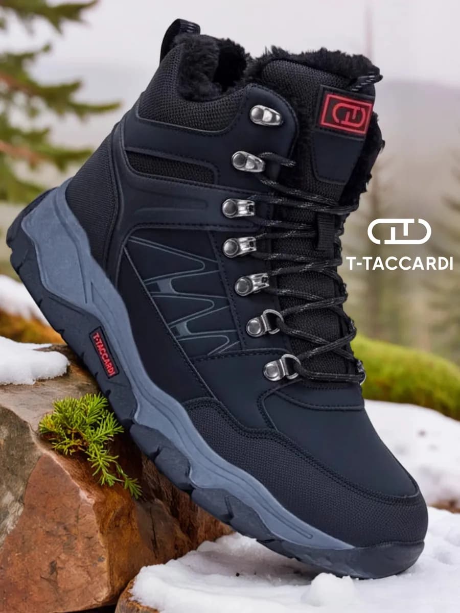 Кроссовки зимние с мехом высокие